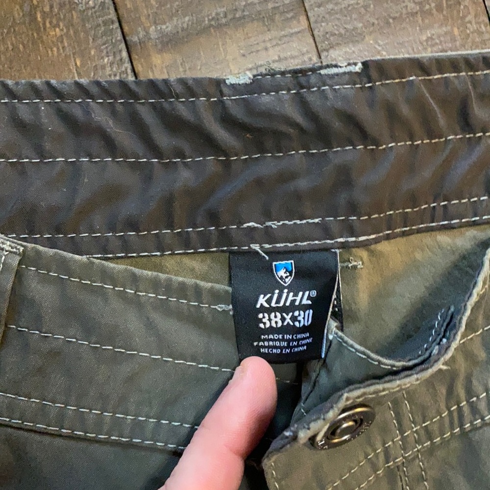 Kuhl Revolver Pants. 38 x 30. Grayish green